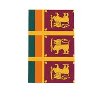 BLWSLC Sri Lanka Flag Printed Kitchen Towel 16 inches x 26 inches Multi-Purpose Kitchen Cloth Dishcloth Tea Towel