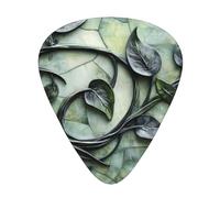 BLWSLC vine curl Guitar Picks - For Acoustic, Electric, and Band Players - 12 Picks in 3 Different Thicknesses