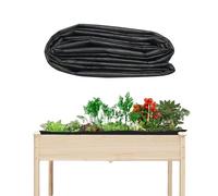 BlyeMichdi Heavy Duty Non-Woven Planter Liner for Raised Beds,1.6m x 2.1m Fabric Liner for Large Veg Trough Outdoor, Vegetable Trugs Herb Raised Planters for Garden, Plant Grow Bags (160 * 210cm)