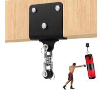 BlyeMichdi Punching Bag Hanger, Boxing Bag Bracket Beam Mount,360° Rotation Heavy Bag Hanging Hook Hardware, Swing Hammock Chair Suspension Kit for Boxing Muay Thai Training