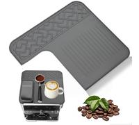 BlyeMichdi Silicone Mat for Ninja Luxe Espresso Coffee Machine ES601 ES701,Reusable Top Protector Anti-Slip Heat Resistant Waterproof Maker Pad Accessories for Ninja Luxe Cafe (Gray)