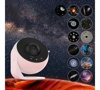 BLYGACN Star Projector, Galaxy Projector, Realistic Starry Sky Night Light with 13 Film Discs, Solar System Constellation Moon for Kids Bedroom Ceiling
