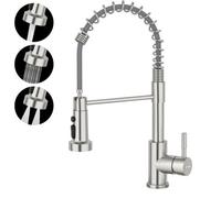 Blylund Kitchen Tap With Pull Down Sprayer,sus304 Stainless Steel