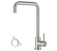 Blylund Stainless Steel Kitchen Mixer Tap With Rectangle L-Shaped Faucet