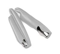 Blyndr Car Armrest Box 2pcs Driver Passenger Side for seat Armrest Handle Leather Cover Trim for Land for Rover reelander 2 2007-2015 Car Accessories(Gray)