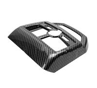 Blyndr Car Armrest Box Car Armrest Box Rear Air Conditioning for AC for Vent Outlet Adjustment Frame for Peugeot 3008 GT 3008GT 5008 2017 2018(Carbon Fiber)