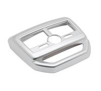 Blyndr Car Armrest Box Car Armrest Box Rear Air Conditioning for AC for Vent Outlet Adjustment Frame for Peugeot 3008 GT 3008GT 5008 2017 2018(Silver)