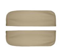 Blyndr Car Armrest Box For BMW X5 E70 X6 E-71 2008-2013 2PCS PU Leather Armrest Cover Beige Look Center Console
