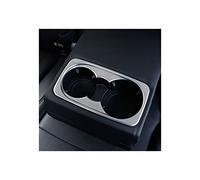 Blyndr Car Armrest Box For Mercedes for Benz ML320 350 GLE for Coupe C292 W166 350d GL450 X166 GLS Interior Carbon Rear Water Glass Holder Cover Trim(Silver)