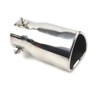 Blyndr Car Tailpipe Fashion Design Heart Shape Style Car Accessories 1.5-2.1Inch Stainless Steel Silver Colorful Exhaust Tips Muffler tailpipe