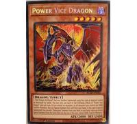 BLZD-EN002 Power Vice Dragon Secret Rare Trading Card