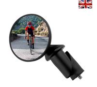 BM-45 Bar End Mirror - Lightweight Aluminum, 45mm Wide-Angle View for Cyclists