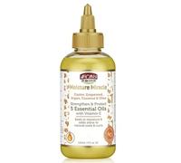 BM Afican Pride Moisture Miracle 5 Essential Oils for Hair to Strengthen & Protect 118 ml - with a comb