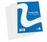 BM BeMore Protocol Paper A4, 0100193-4mm Line Line - 4mm Squares - 60gsm Paper - Blister Pack of 200 Sheets Protocol - Ideal for School and Office