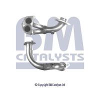 BM Catalysts BM70351 Connecting Link Pipe Front Exhaust System Fits Ford Fiesta