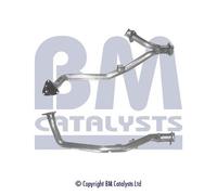 BM Catalysts Exhaust Pipe BM70441 Front Right Fits Audi