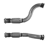 Exhaust Pipe fits PEUGEOT 308 Mk2 1.6D Front 13 to 21 9HC(DV6C) BM 9673664580