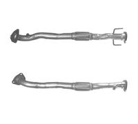 BM Catalysts Centre Exhaust Pipe for Fiat Doblo JTD MultiJet 1.9 2006-2010
