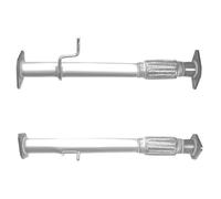 BM Catalysts Centre Exhaust Pipe for Mazda B2500 Turbo 2.5 1999-2006 BM50211