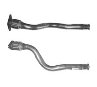 BM Catalysts Centre Exhaust Pipe for Renault Clio dCi 65 1.5 2001-2005 BM50207