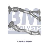 BM Catalysts Exhaust Pipe Front Stainless Steel Fits Audi TT Skoda Octavia