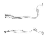 BM Catalysts Exhaust Pipe OD fits Ford