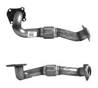 BM Catalysts Exhaust Pipe OD fits Seat Cordoba 1996-2002 1.9