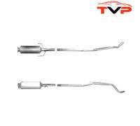 BM DPF Diesel Particulate Filter For Vauxhall Corsa C 2003-2006 Euro 3 or 4