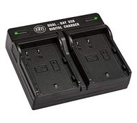 BM Premium DMW-BLF19, DMW-BLF19e, DMW-BLF19PP Dual Battery Charger for Panasonic Lumix DC-GH5, DMC-GH3, DMC-GH3K, DMC-GH4, DMC-GH4K Digital Camera