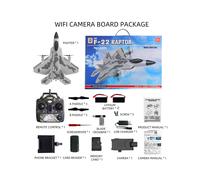 (BM16 F22 4K 2B) SG-F22 4K RC Airplane 3D Stunt Plane Model 2.4G Remote Control Fighter