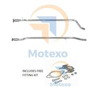 BM50025 Centre Exhaust Pipe & Flexi FIAT PUNTO 1.2i 8v (188A4) 7/99-10/09