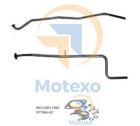 BM Catalysts BM50084 Exhaust Pipe With Fitting Kit Fits Ford Mazda