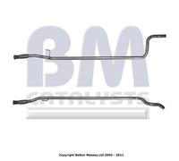 BM Catalysts Exhaust Pipe OD fits Citroën C2 2003-2009 1.4