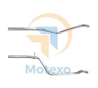 For DACIA DUSTER HS 2010 to 2018 Exhaust Pipe