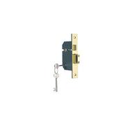 Yale 5 Lever Sashlock 3.00 Brass