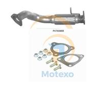 Exhaust Front / Down Pipe + Fitting Kit Front BM70396K BM Catalysts WCD000140
