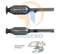 BM91506H Exhaust Approved Petrol Catalytic Converter +Fitting Kit +2yr Warranty