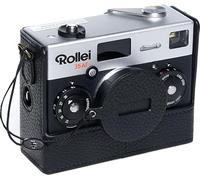 BMAOLLONGB 35AF Case, Handmade Genuine Real Leather Half Camera Case Bag Cover for Rollei 35AF With Lens Cover (Black Thread)