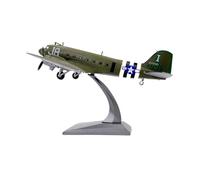 BMAONZ 1/100 For C47 C-47 J8 CU U5 Transport Aircraft Airfreighter Conveyor Plane Alloy Toy Model Building Kit(Green B)