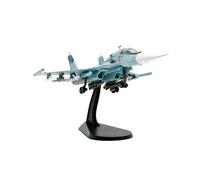 BMAONZ 1/100 For Russia FULLBACK Su34 Sukhoi Su-34 SU 34 Fighter Diecast Metal Alloy Plane Model Toy Model Building Kit