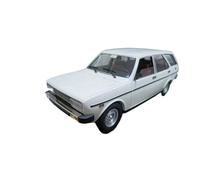 BMAONZ 1:18 For Fiat 131 Panorama 1981 White Alloy White Scale Sedan Simulation Static Travel Car Model
