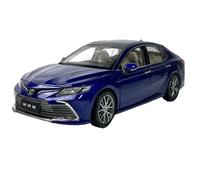 BMAONZ 1:18 For Toyota Camry 2021 Dual Engine Alloy Blue Car Model Fashion Sedan Ornament For Holiday
