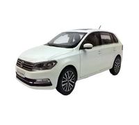 BMAONZ 1:18 For Volkswagen Gran Santana White Die-cast Collectible Car Model Miniature Craft Vehicle