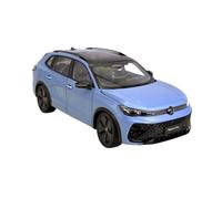 BMAONZ 1:18 For Volkswagen Tiguan L Pro 2024 Sport Edition Large-Scale Car Alloy Ornament Model(Blue)