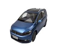 BMAONZ 1:18 For Volkswagen Touran L Blue/Orange/Brown Alloy Car Model Fashion Multicolour Metal Model(Blue)