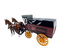 BMAONZ 1:24 For Carriage And Truck Model Collection Limited Edition Retro Car Scale Souvenir Brown