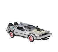 BMAONZ 1 24 For DMC-12 1 2 3 DeLorean Time Machine Back To The Future Car Static Diecast Vehicle Collection
