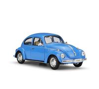 BMAONZ 1 24 For Volkswagen Beetle Type 1 Classic Car Metal Alloy Model Car Miniature Model Collectible(Blue)