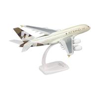 BMAONZ 1/250 For A380 Etihad Aircraft Plastic Assembly Toy Model Small-Scale Souvenir-New Livery Model Building Kit