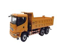 BMAONZ 1:28 For Hualing Heavy Truck Xingkaima H08 Dump Truck Alloy Model Transport Vehicle Yellow Craft